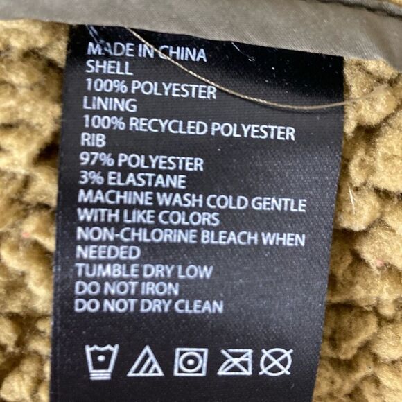 PrAna Women's Diva Varsity Quilted Long Sleeve Sherpa Lined Full Zip Jacket Size - Picture 6 of 16